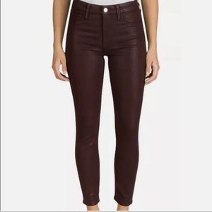 NEW - JEN7 by 7 For All Mankind Coated Ankle Skinny Jeans Size 18. NWT